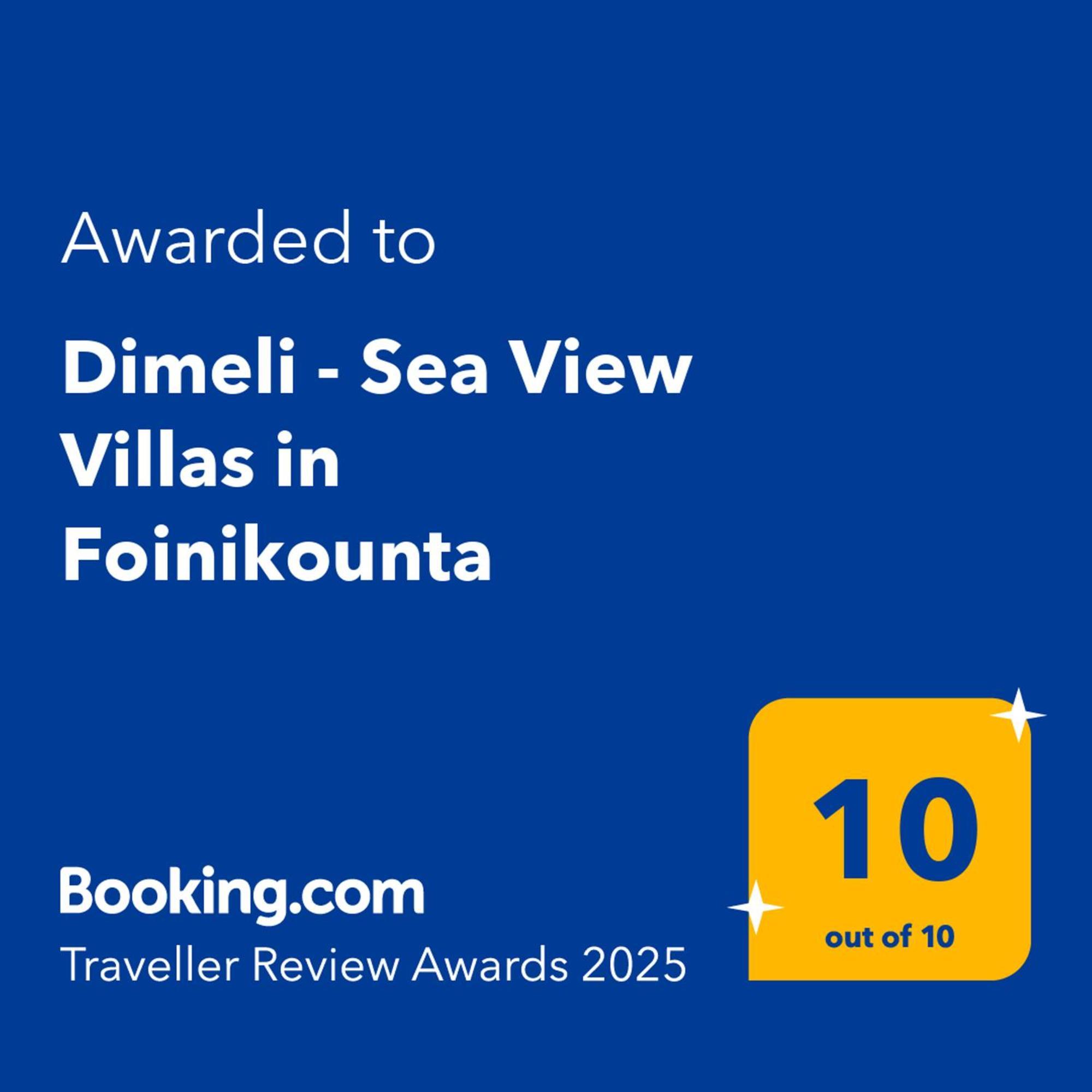 Dimeli - Sea View Villas In Foinikounta Finikounta Exterior photo